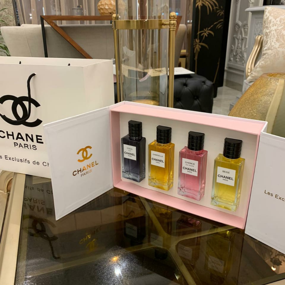 مجموعة عطور الشانيل 4 عطور 110 مل