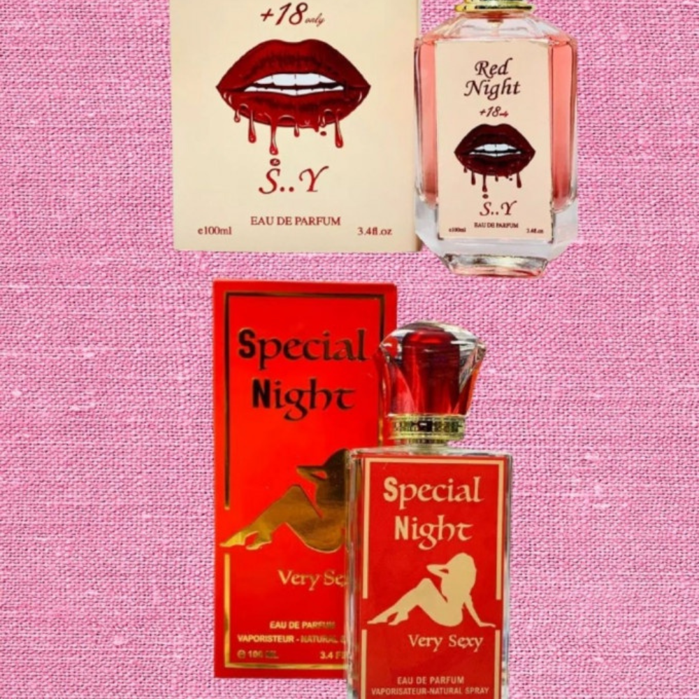 ❤️عرض للمحبين عبوة عطر ريد نايت + عبوة عطر سبشل نايت ❤️